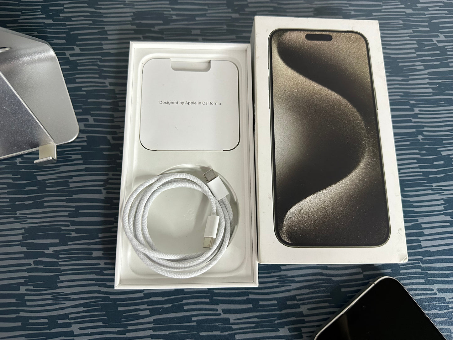 iPhone 15 Pro Max 256GB Titanio Bianco