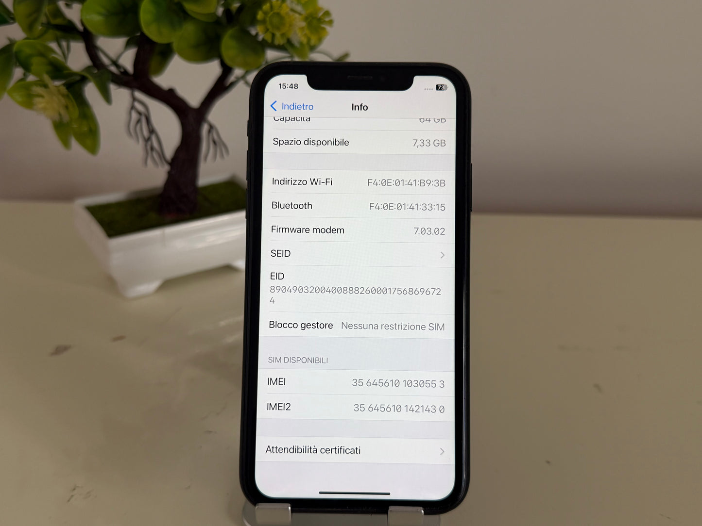 iPhone XR 64GB Nero