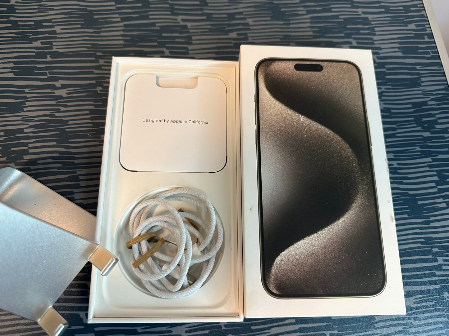 iPhone 15 Pro Max 256GB Titanio Bianco
