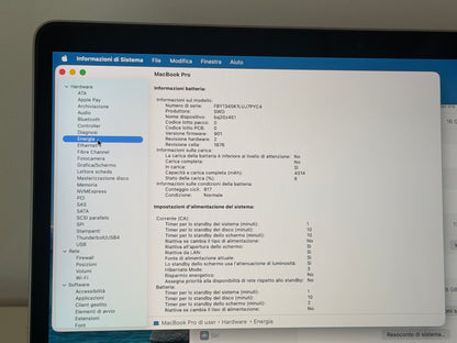MacBook Pro (2020) [13,3", Touch Bar, Intel Core i7 2,3GHz, 16GB RAM, 512GB SSD, Intel Iris Plus Graphics, macOS] Grigio