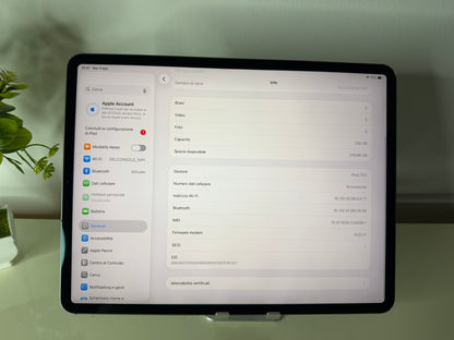 iPad Pro (2018) 12.9” WI-FI+Cellular 256GB Grigio