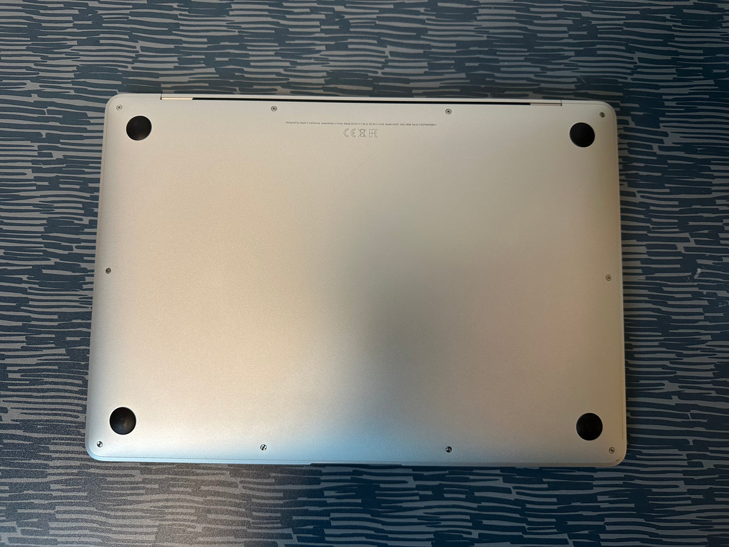 MacBook Air M1 (Late 2020) [13,3", Retina, Apple M1, 8GB RAM, 256GB SSD, Apple 7 Core, macOS] Argento