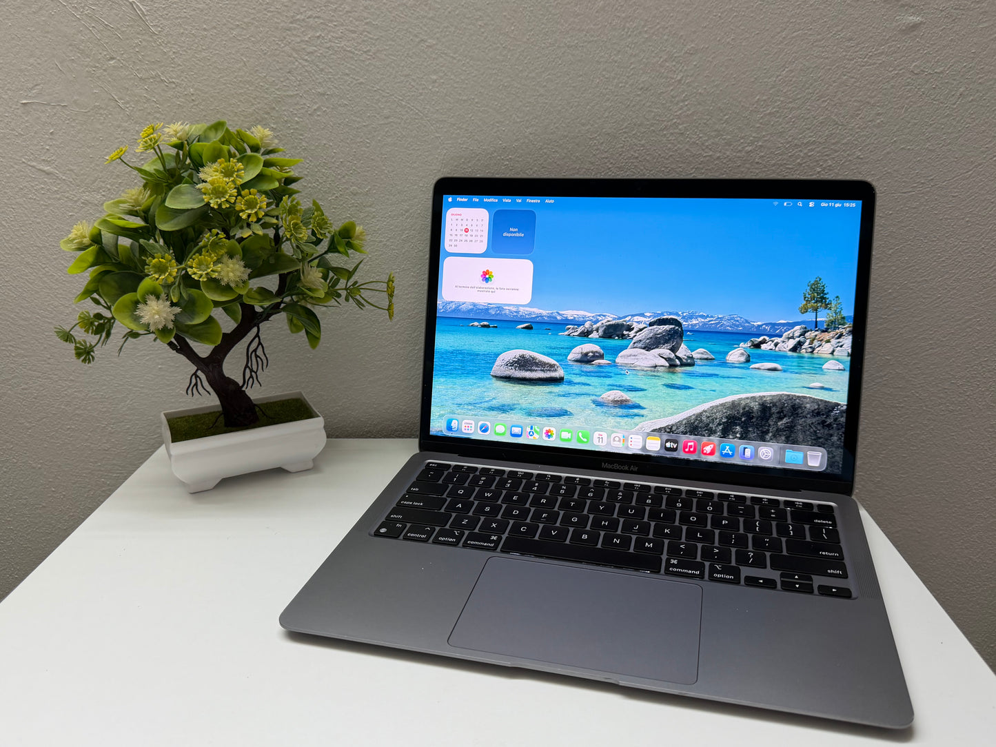 MacBook Air M1 (Late 2020) [13,3", Retina, Apple M1, 8GB RAM, 128GB SSD, Apple 7 Core, macOS] Grigio