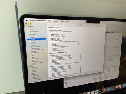 MacBook Air (2022) [13,6'', Liquid Retina, M2 8-Core 3,2GHz, 8GB RAM, 256GB SSD, 8-Core GPU, macOS] Midnight