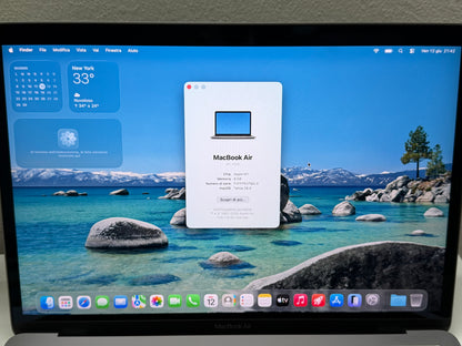MacBook Air M1 (Late 2020) [13,3", Retina, Apple M1, 8GB RAM, 128GB SSD, Apple 7 Core, macOS] Grigio