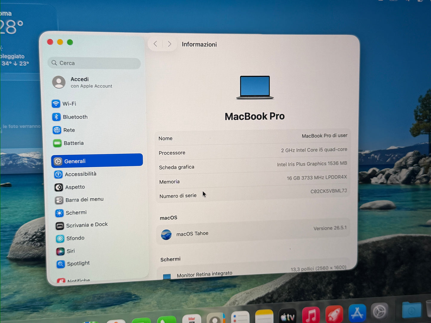 MacBook Pro (2020) [13,3", Touch Bar, Intel Core i5 2,0GHz, 16GB RAM, 1TB SSD, Intel Iris Plus Graphics, macOS] grigio