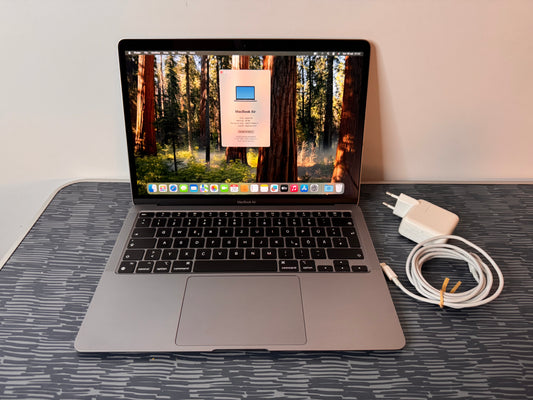MacBook Air M1 (Late 2020) [13,3", Retina, Apple M1, 16GB RAM, 256GB SSD, Apple 7 Core, macOS] Argento