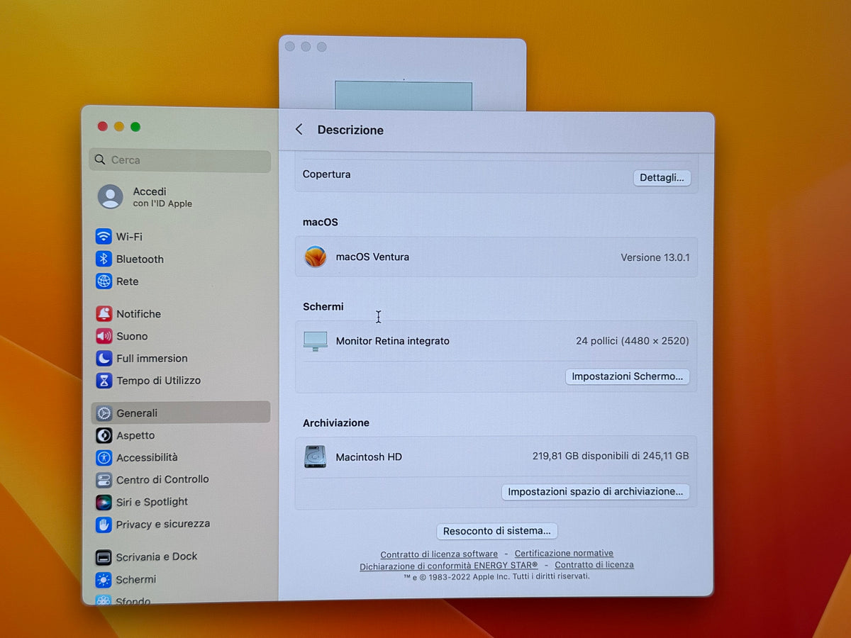 iMac (Mid 2021) [24", Apple M1 8 Core CPU, 8GB RAM, 256GB SSD, Apple 8 Core, macOS] verde
