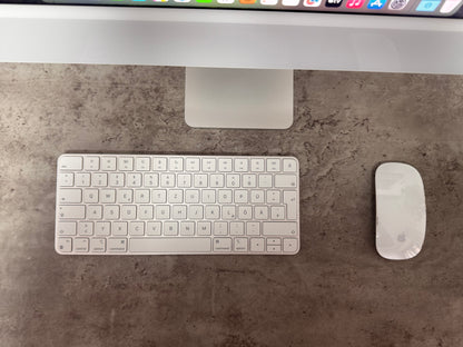 iMac (Mid 2021) [24", Apple M1 8 Core CPU, 8GB RAM, 256GB SSD, Apple 7 Core, macOS] Argento