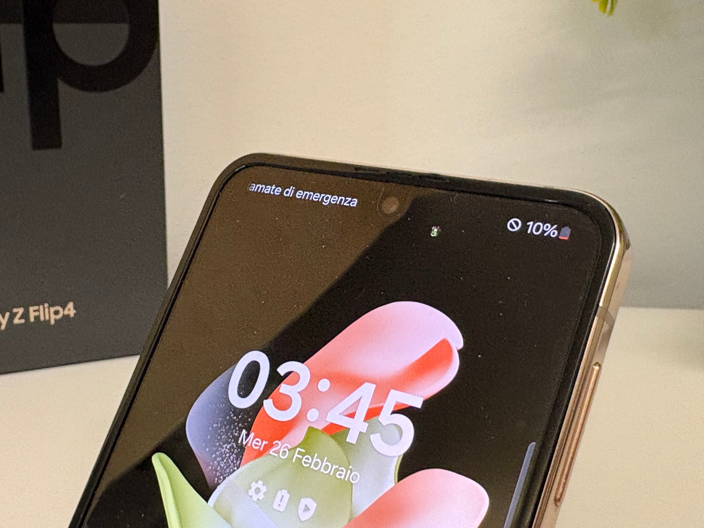 Samsung Galaxy Z Flip 4 5G 128GB [Dual-Sim] Oro