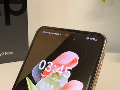 Samsung Galaxy Z Flip 4 5G 128GB [Dual-Sim] Oro