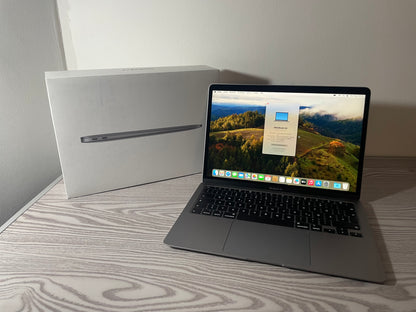 MacBook Air (2020) [13,3", Intel Core i5 1,1GHz, 16GB RAM, 256GB SSD, Intel Iris Plus Graphics 1536, macOS] argento