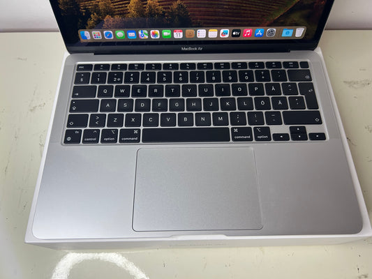 MacBook Air M1 (Late 2020) [13,3", Retina, Apple M1, 8GB RAM, 256GB SSD, Apple 7 Core, macOS] Grigio