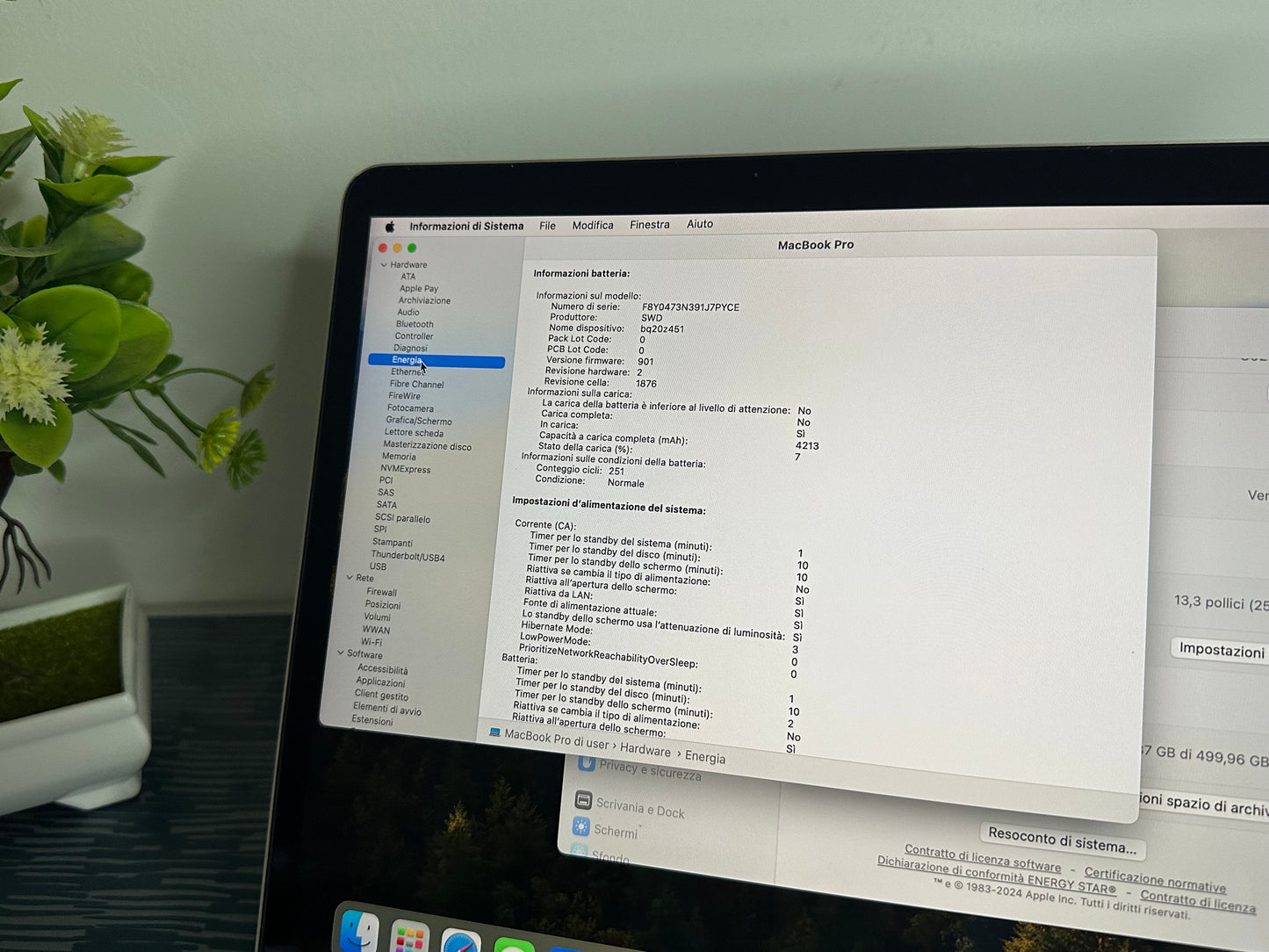 MacBook Pro (2018) [13,3", Touch Bar, Intel Core i5 2,3GHz, 16GB RAM, 512GB SSD, Intel Iris Plus Graphics 655, macOS] grigio