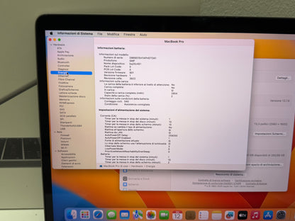 MacBook Pro (2017) [13,3", Intel Core i5 3,1GHz 16GB RAM, 256GB SSD, Intel Iris Plus Graphics 640, macOS] Grigio