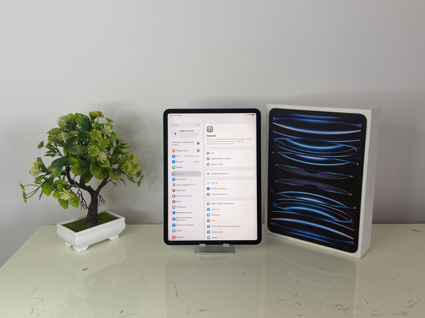 iPad Pro (2022) 11” 128GB WI-FI Nero