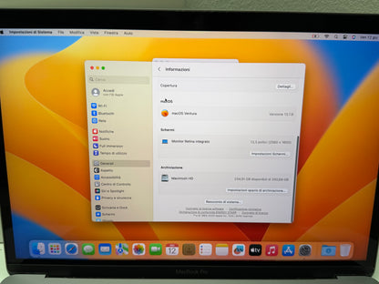 MacBook Pro (2017) [13,3", Intel Core i5 3,1GHz 16GB RAM, 256GB SSD, Intel Iris Plus Graphics 640, macOS] Grigio