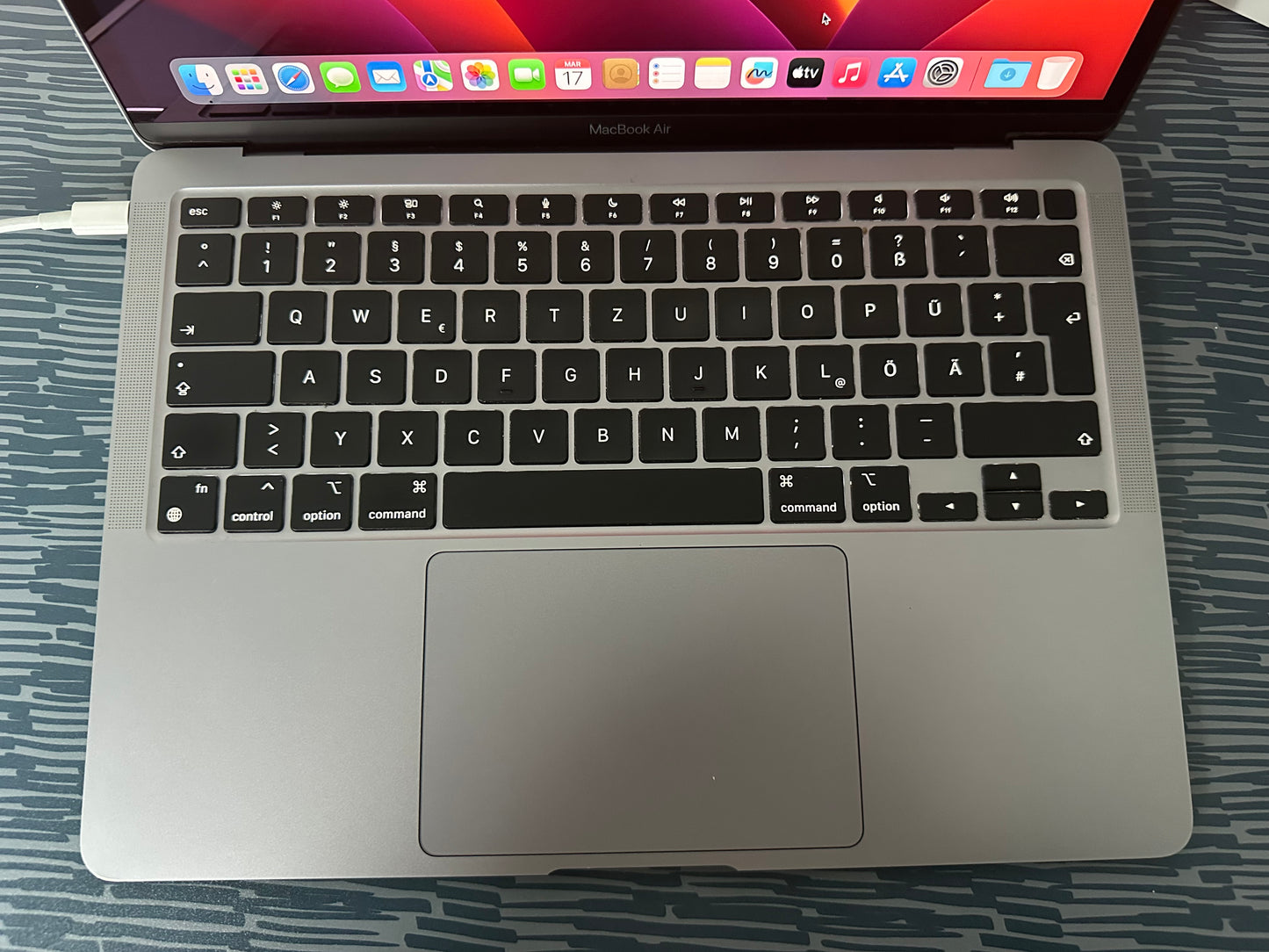 MacBook Air M1 (Late 2020) [13,3", Retina, Apple M1, 8GB RAM, 256GB SSD, Apple 7 Core, macOS] Grigio