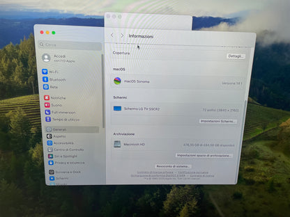 Mac Mini 2020 M1 512GB SSD 16GB RAM Argento