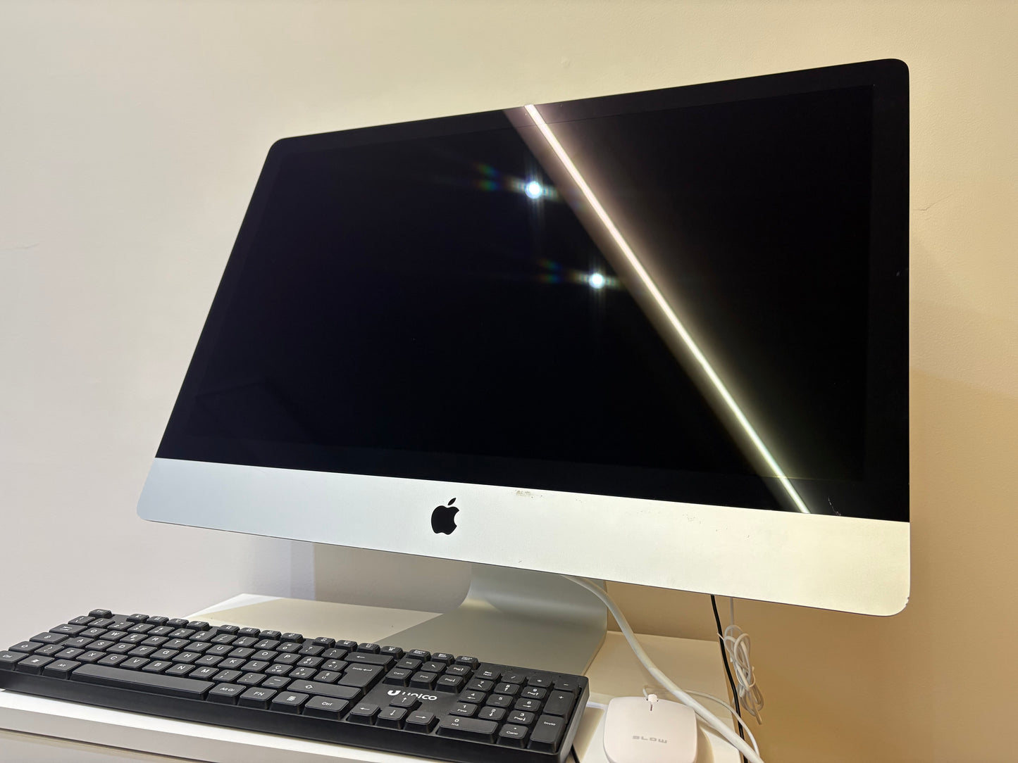 iMac (2013) [27", Retina, Intel Core i5 3,4GHz, 32GB RAM, 1TB Fusion Drive, GeForce GTX 775M, macOS] argento