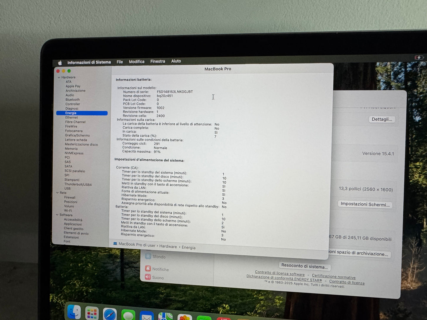 MacBook Pro (2020) M1 [13,3", Touch Bar, Apple M1 3,2GHz, 16GB RAM, 256GB SSD, Apple 8-Core, macOS] grigio