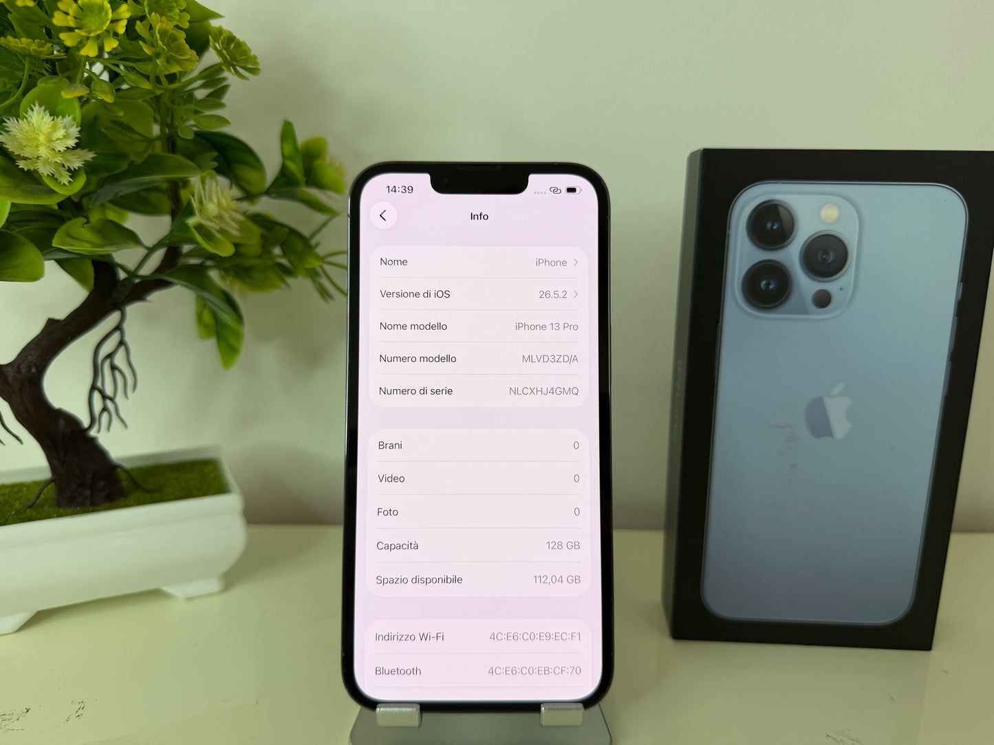 iPhone 13 Pro 128GB Blu (5G)