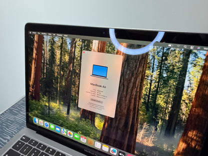 MacBook Air M1 (Late 2020) [13,3", Retina, Apple M1, 16GB RAM, 256GB SSD, Apple 7 Core, macOS] Argento