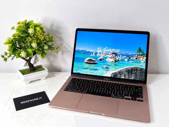 MacBook Air M1 (Late 2020) [13,3", Retina, Apple M1, 8GB RAM, 256GB SSD, Apple 7 Core, macOS] Oro