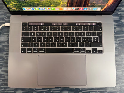 MacBook Pro (2019) [16", Touch Bar, Intel Core i9 2,3GHz, 16GB RAM, 1TB SSD, AMD Radeon Pro 5500M, Mac OS X] grigio