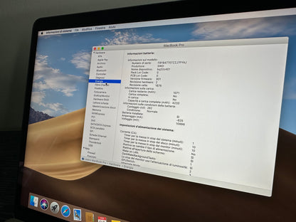 MacBook Pro (2018) [13,3", Touch Bar, Intel Core i5 2,3GHz, 8GB RAM, 256GB SSD, Intel Iris Plus Graphics 655, macOS] Grigio