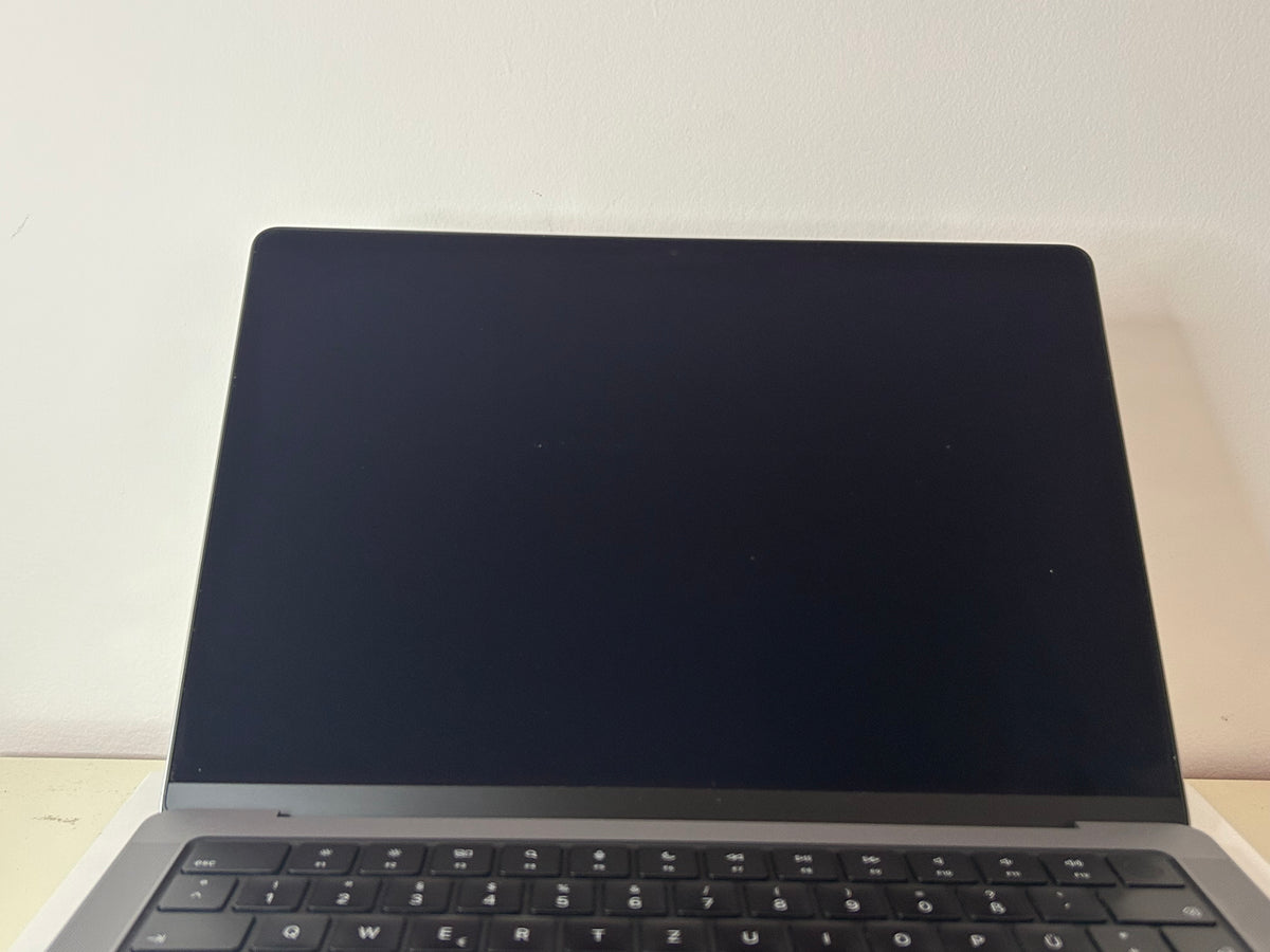 MacBook Pro (2021) [14,2", Apple M1 Pro 8 Core, 16GB RAM, 512GB SSD, Apple 14 Core, macOS] grigio
