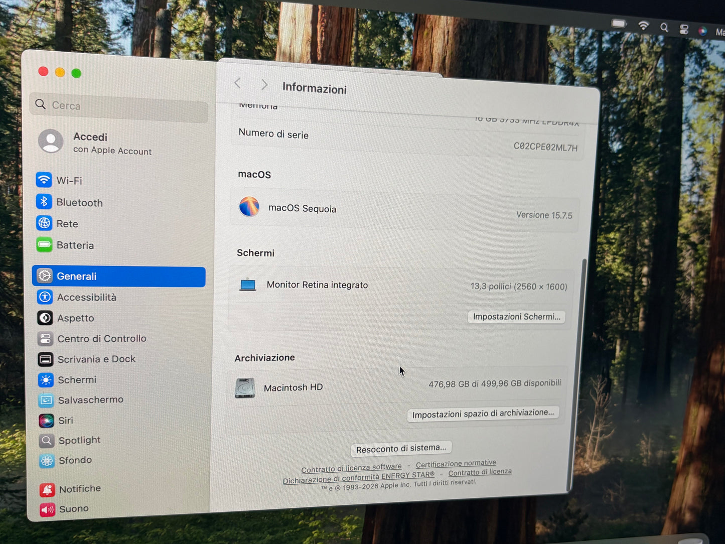 MacBook Pro (2020) [13,3", Touch Bar, Intel Core i5 2,0GHz, 16GB RAM, 512GB SSD, Intel Iris Plus Graphics, macOS] Grigio