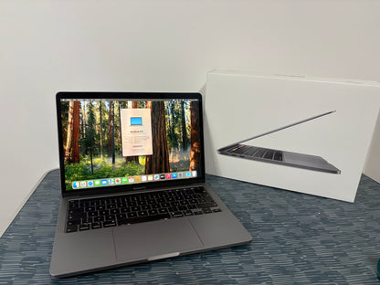 MacBook Pro (2020) [13,3", Touch Bar, Intel Core i5 2,0GHz, 16GB RAM, 512GB SSD, Intel Iris Plus Graphics, macOS] Grigio