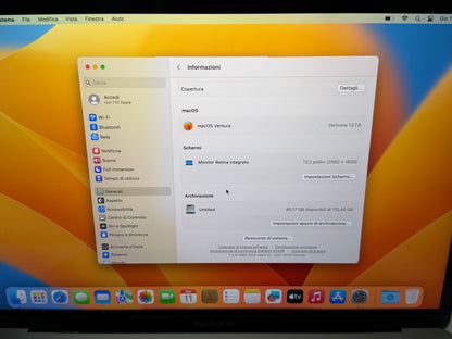 MacBook Air M1 (Late 2020) [13,3", Retina, Apple M1, 8GB RAM, 128GB SSD, Apple 7 Core, macOS] Grigio (Copia)