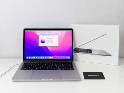 MacBook Pro (Late 2016) [13,3", Intel Core i5 2,9GHz, 8GB RAM, 256GB SSD, Intel Iris Graphics 540, macOS] argento