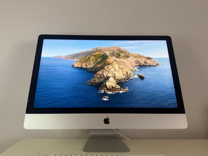 iMac (2019) [27", 5K, Retina, Intel Core i5 3,7GHz, 8GB RAM, 1TB SSD, AMD Radeon Pro 570X, macOS] argento