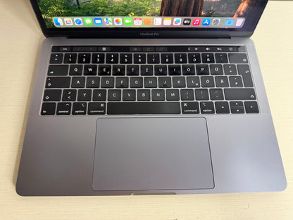 MacBook Pro (2018) [13,3", Touch Bar, Intel Core i5 2,3GHz, 8GB RAM, 512GB SSD, Intel Iris Plus Graphics 655, macOS] Grigio