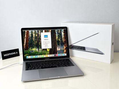 MacBook Pro (2019) [13,3", Touch Bar, Intel Core i5 1,4GHz, 16GB RAM, 256GB SSD, Intel Iris Plus Graphics 645, Mac OS X] Grigio