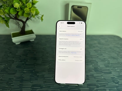 iPhone 15 Pro Max 256GB Titanio Bianco