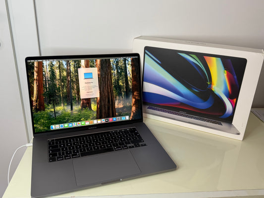 MacBook Pro (2019) [16", Touch Bar, Intel Core i9 2,3GHz, 16GB RAM, 1TB SSD, AMD Radeon Pro 5500M, Mac OS X] grigio