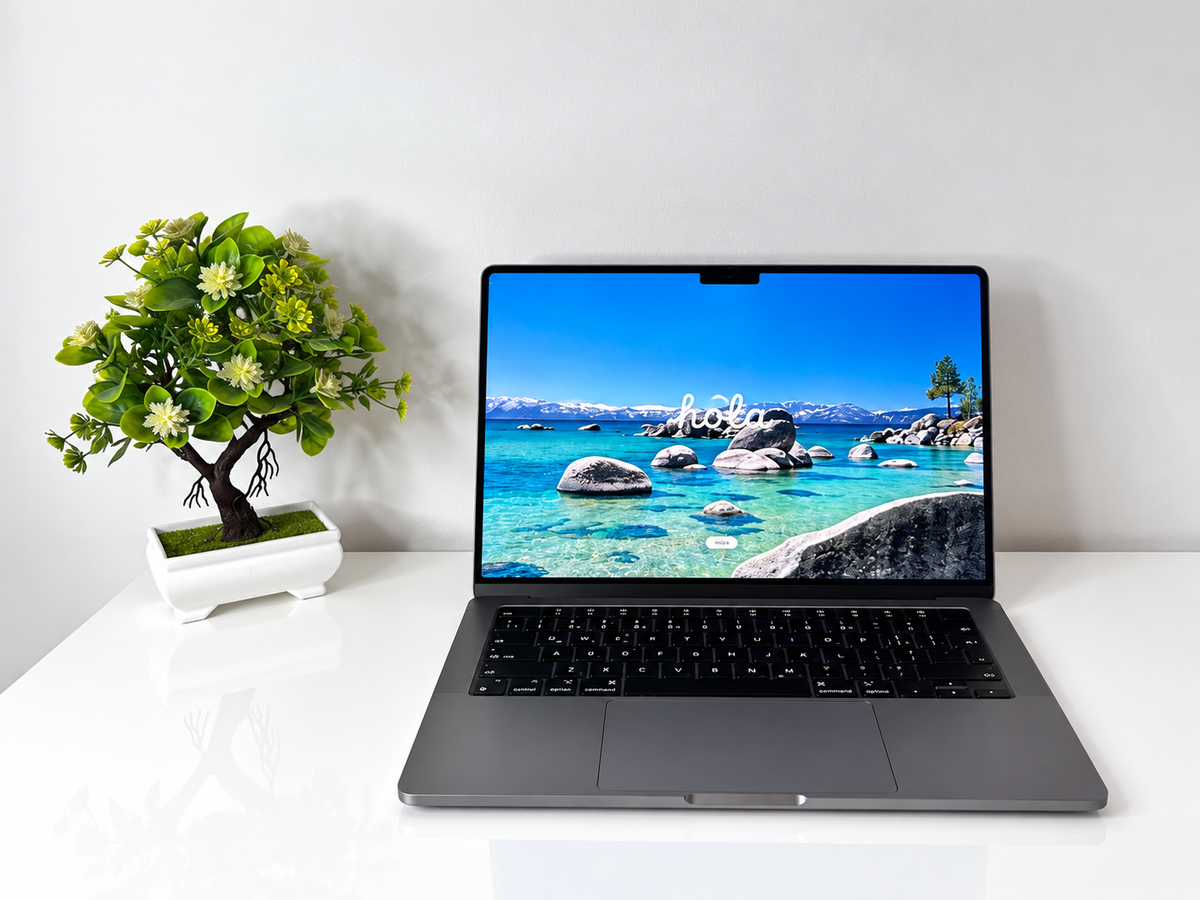 MacBook Pro (2021) [14,2", Apple M1 Pro 8 Core, 16GB RAM, 512GB SSD, Apple 14 Core, macOS] grigio