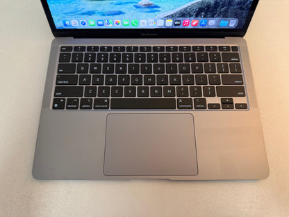MacBook Air M1 (Late 2020) [13,3", Retina, Apple M1, 8GB RAM, 128GB SSD, Apple 7 Core, macOS] Grigio