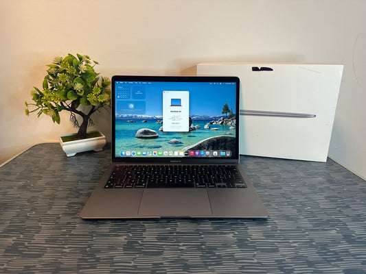 MacBook Air M1 (Late 2020) [13,3", Retina, Apple M1, 8GB RAM, 256GB SSD, Apple 7 Core, macOS] Grigio