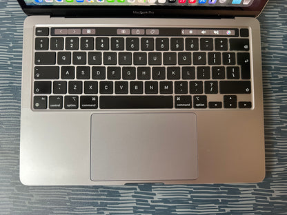 MacBook Pro (2020) M1 [13,3", Touch Bar, Apple M1 3,2GHz, 16GB RAM, 256GB SSD, Apple 8-Core, macOS] grigio