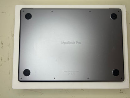 MacBook Pro (2021) [14,2", Apple M1 Pro 8 Core, 16GB RAM, 512GB SSD, Apple 14 Core, macOS] grigio