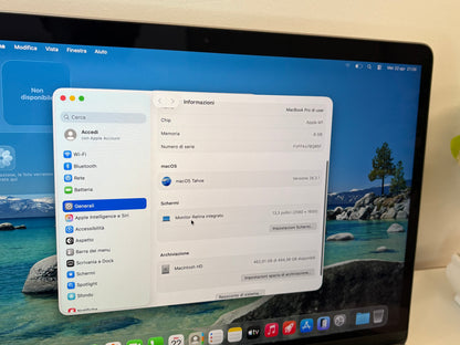 MacBook Pro (2020) M1 [13,3", Touch Bar, Apple M1 3,2GHz, 8GB RAM, 512GB SSD, Apple 8 Core, macOS] Grigio