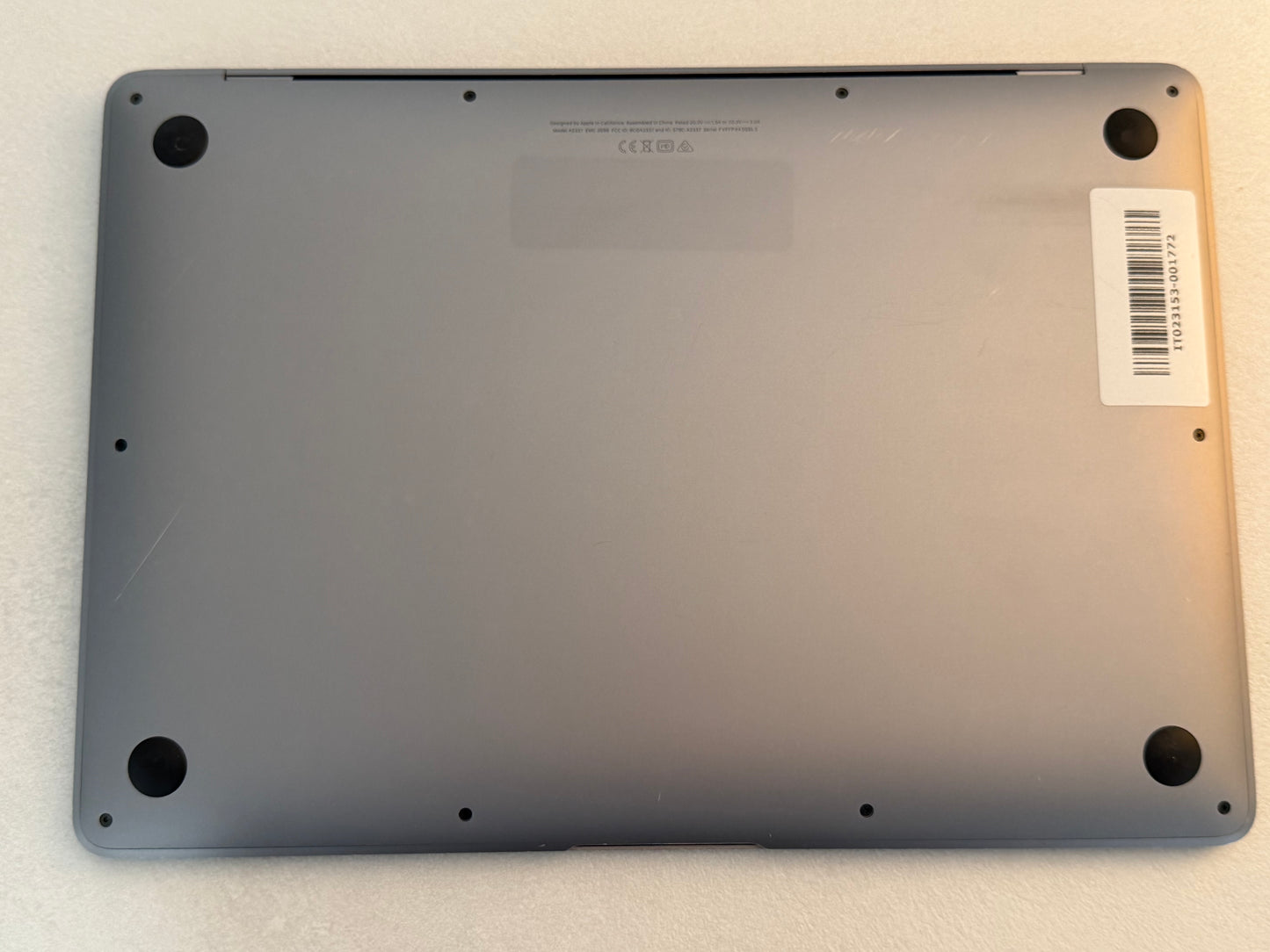 MacBook Air M1 (Late 2020) [13,3", Retina, Apple M1, 8GB RAM, 128GB SSD, Apple 7 Core, macOS] Grigio