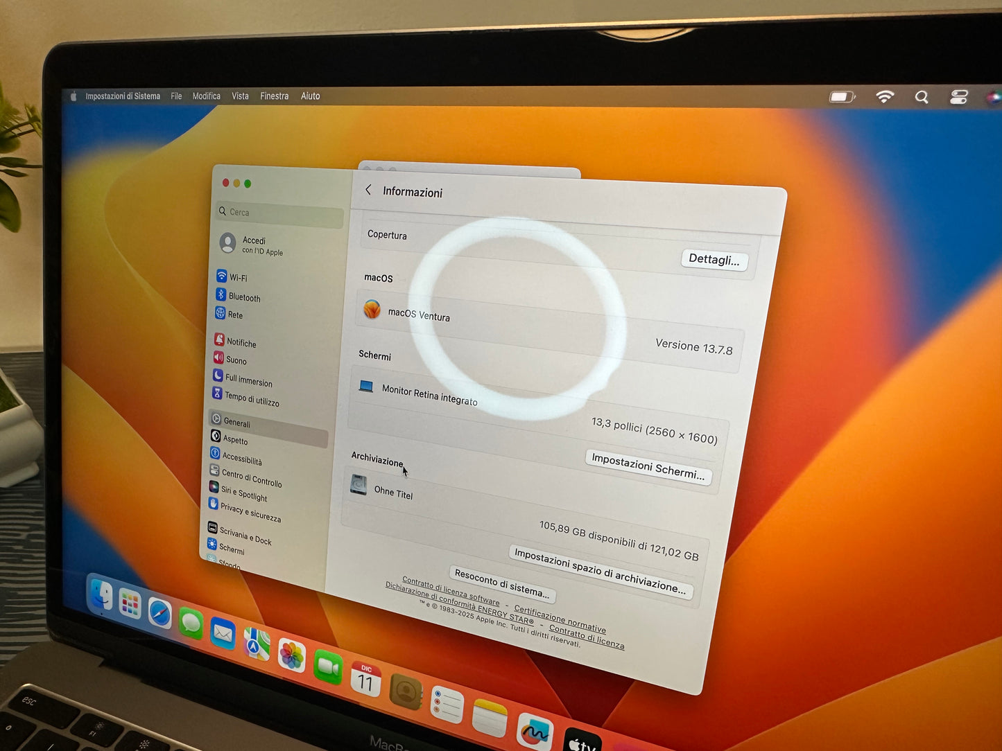 MacBook Pro (2017) [13,3", Intel Core i5 2,3GHz, 8GB RAM, 128GB SSD, Intel Iris Plus Graphics 640, macOS] Grigio