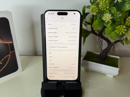iPhone 16 Pro Max 256GB Oro