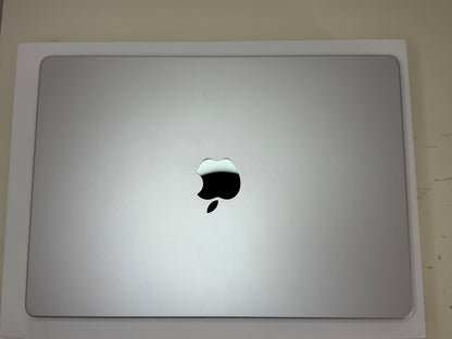 MacBook Pro (2023) [14,2", Apple M3 8 Core, 8GB RAM, 512GB SSD, Apple 10 Core, macOS] argento